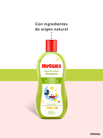 Shampoo de Camomila da linha Hora de Soñar. "Com ingredientes de origen natural"